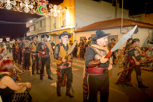 Moros y Cristianos, Fiesta, amateur actors, Desfile, parade, Santomera, Autonomous Community of Murcia, Spain,