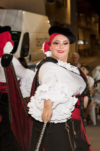 Moros y Cristianos, Fiesta, amateur actors, Desfile, parade, Santomera, Autonomous Community of Murcia, Spain,