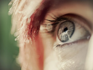 Auge eines Mädchens Auge eines Mädchens