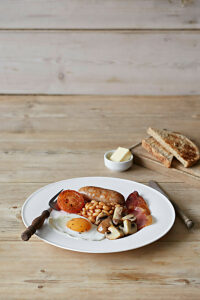 A classic English breakfast