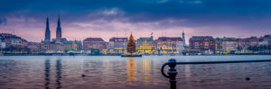 Germany, Hamburg, city centre, the Alster, the Inner Alster Germany, Hamburg, city centre, the Alster, the Inner Alster