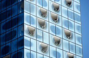 Fassade der Elbphilharmonie in Hamburg, Deutschland, Europa Fassade der Elbphilharmonie in Hamburg, Deutschland, Europa