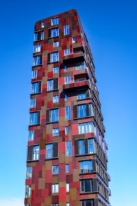 Germany, Hamburg, 'HafenCity' (city quarter), Cinnamon Tower Germany, Hamburg, 'HafenCity' (city quarter), Cinnamon Tower