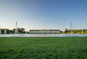 Germany, Baden-Württemberg, Ludwigsburg, Ludwigsburg Palace in the evening Germany, Baden-Württemberg, Ludwigsburg, Ludwigsburg Palace in the evening