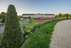 Germany, Baden-Württemberg, Ludwigsburg, Ludwigsburg Palace in the evening Germany, Baden-Württemberg, Ludwigsburg, Ludwigsburg Palace in the evening
