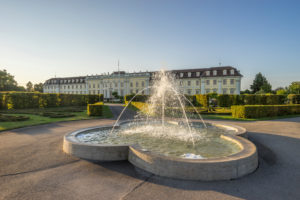 Germany, Baden-Württemberg, Ludwigsburg, Ludwigsburg Palace in the evening Germany, Baden-Württemberg, Ludwigsburg, Ludwigsburg Palace in the evening