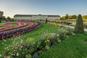 Germany, Baden-Württemberg, Ludwigsburg, Ludwigsburg Palace in the evening Germany, Baden-Württemberg, Ludwigsburg, Ludwigsburg Palace in the evening
