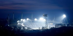 Germany, Upper Bavaria, Munich, Olympic grounds, Olympic Stadium, evening, illuminated outside Bavaria, the state capital, Olympia Park, stadium, sports stadium, pavilion roof, structure, roof, architect Günter Behnisch and Frei Otto, roofing, floodlights, floodlights, spotlights, lighting, Arena, grandstand, bleachers, sight, Germany, Upper Bavaria, Munich, Olympic grounds, Olympic Stadium, evening, illuminated outside Bavaria, the state capital, Olympia Park, stadium, sports stadium, pavilion roof, structure, roof, architect Günter Behnisch and Frei Otto, roofing, floodlights, floodlights, spotlights, lighting, Arena, grandstand, bleachers, sight,