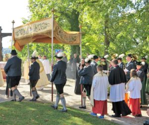 Germany, Bavaria, Andechs, Three Hosts Fest, Procession Germany, Bavaria, Andechs, Three Hosts Fest, Procession