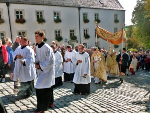 Germany, Bavaria, Andechs, Three Hosts Fest, Procession Germany, Bavaria, Andechs, Three Hosts Fest, Procession