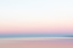 Abendhimmel über der Ostsee, Wischeffekt Abendhimmel über der Ostsee, Wischeffekt
