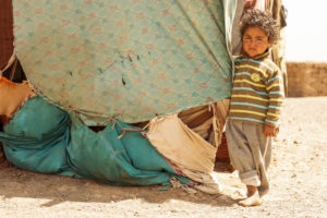 Boy of a nomad family, Sahara Boy of a nomad family, Sahara