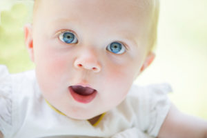 Baby, close-up portrait