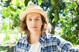 Young man, portrait