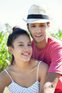 Young couple, portrait