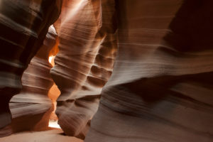 Antelope Canyon, a slot canyon in Arizona, USA