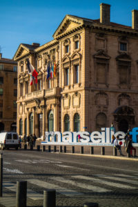 France, Marseille, view of the town hall