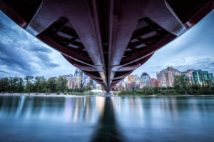 Kanada, Alberta, Calgary, Peace Bridge Kanada, Alberta, Calgary, Peace Bridge
