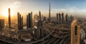 Vereinigte Arabischen Emirate, Dubai, Burj Khalifa, Panorama Vereinigte Arabischen Emirate, Dubai, Burj Khalifa, Panorama