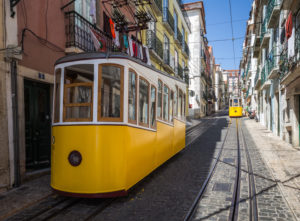 Portugal, Lissabon, Tram Portugal, Lissabon, Tram