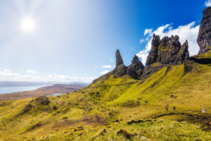 The Storr and the old man of Storr, Isle of Skye The Storr and the old man of Storr, Isle of Skye