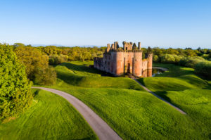 Caerlaverock Castle ruin Caerlaverock Castle ruin