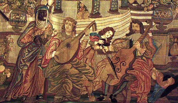 Ancient Celtic Warriors Dressed Tapestry by Italian School - Fine Art  America