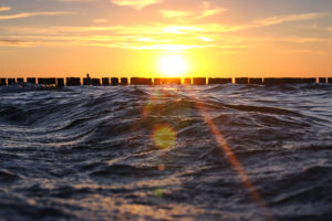 Waves at Sunset, Baltic Sea, Zingst Waves at Sunset, Baltic Sea, Zingst