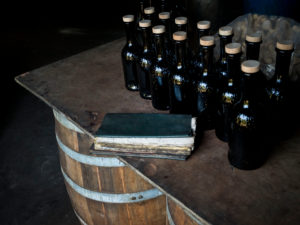 Habitation la Favorite, rum distillery, recipe book of the grandfather, distillation with steam engine same as 100 years ago Habitation la Favorite, rum distillery, recipe book of the grandfather, distillation with steam engine same as 100 years ago