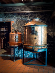 Saint James, Rum Museum, Kupferkessel, Saint James, Rum Museum, Kupferkessel,