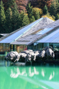 Fuschl am See, Red Bull Headquarters in Salzkammergut area, Salzburg, Austria Fuschl am See, Red Bull Headquarters in Salzkammergut area, Salzburg, Austria