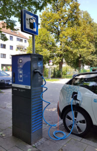 Stadtwerke München charging station Stadtwerke München charging station