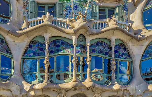 Casa Batllo  Passeig de Gracia - PANORAMASTREETLINE