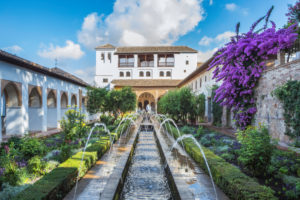 Spain, Andalucia, Granada City, The Alhambra, UNESCO World Heritage, Generalife Gardens Spain, Andalucia, Granada City, The Alhambra, UNESCO World Heritage, Generalife Gardens