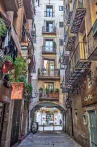 Spain, Barcelona city, ciutat vella, el rabal area, Spain, Barcelona city, ciutat vella, el rabal area,