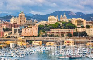 Italy, Genova City Skyline, Italy, Genova City Skyline,