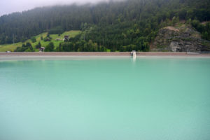 Austria, Montafon, Gaschurn, reservoir. Austria, Montafon, Gaschurn, reservoir.