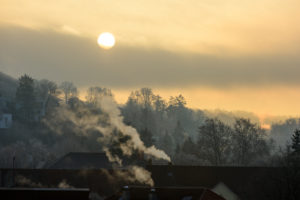 Germany, Baden-Wuerttemberg, Karlsruhe, morning mood in the Durlach district. Germany, Baden-Wuerttemberg, Karlsruhe, morning mood in the Durlach district.