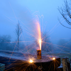 Germany, fireworks at the turn of the year. Germany, fireworks at the turn of the year.
