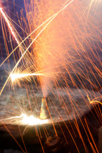 Germany, fireworks at the turn of the year. Germany, fireworks at the turn of the year.