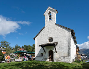 Austria, Serfaus-Fiss-Ladis, Serfaus, Chapel of St. Sebastian, Rochus. Austria, Serfaus-Fiss-Ladis, Serfaus, Chapel of St. Sebastian, Rochus.