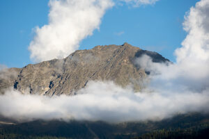 Austria, Serfaus-Fiss-Ladis, clouds on a mountain range. Austria, Serfaus-Fiss-Ladis, clouds on a mountain range.