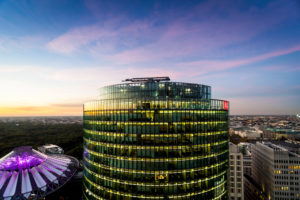 Skyline Berlin, view from the Kollhoff Tower, Potdamer Platz, Berlin, Germany Skyline Berlin, view from the Kollhoff Tower, Potdamer Platz, Berlin, Germany
