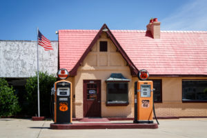 Tourist Information, Baxter Springs, Historic Route 66, Kansas, USA Tourist Information, Baxter Springs, Historic Route 66, Kansas, USA