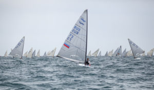 Spanien, Barcelona, Finn World Masters, Segelwettbewerb, El Balis, Club Nautico Spanien, Barcelona, Finn World Masters, Segelwettbewerb, El Balis, Club Nautico