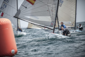 Spanien, Barcelona, Finn World Masters, Segelwettbewerb, El Balis, Club Nautico Spanien, Barcelona, Finn World Masters, Segelwettbewerb, El Balis, Club Nautico
