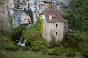 Old watermill at the river, Dordogne, France Old watermill at the river, Dordogne, France