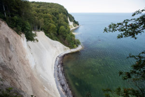 Chalk cliff Königsstuhl, Stubbenkammer, Jasmund National Park, Baltic Sea, Rügen, Mecklenburg-Vorpommern, Germany Chalk cliff Königsstuhl, Stubbenkammer, Jasmund National Park, Baltic Sea, Rügen, Mecklenburg-Vorpommern, Germany