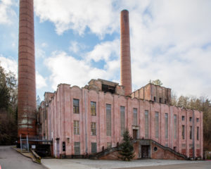 Industrial monument, former power plant of the powder factory, Rottweil am Neckar, Baden-Württemberg, Germany Industrial monument, former power plant of the powder factory, Rottweil am Neckar, Baden-Württemberg, Germany