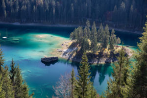 Lake Cauma, turquoise water, autumn, forest, Lake Cauma, turquoise water, autumn, forest,